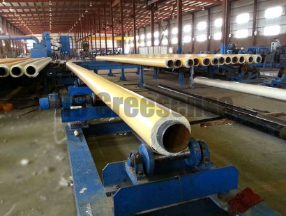 一步法保溫管設備